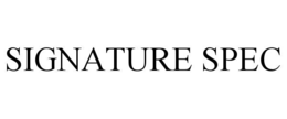 signature spec