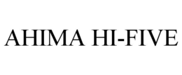 ahima hi-five
