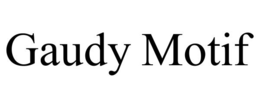 gaudy motif