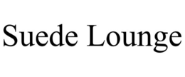 suede lounge