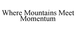 where mountains meet momentum