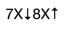7x 8x
