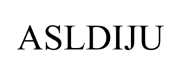 asldiju