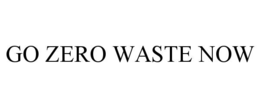go zero waste now