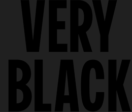 very black
