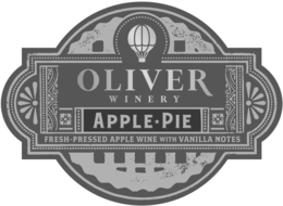 oliver winery apple pie fresh-pressed apple wine with vanilla notes