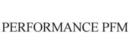 performance pfm