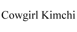 cowgirl kimchi