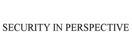 security in perspective