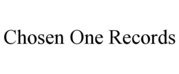 chosen one records