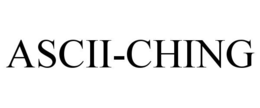 ascii-ching