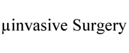 Μinvasive surgery
