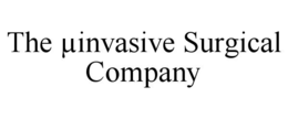 the Μinvasive surgical company