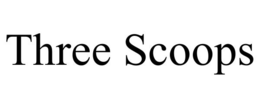 three scoops