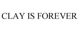 clay is forever