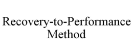 recovery-to-performance method