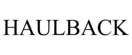 haulback