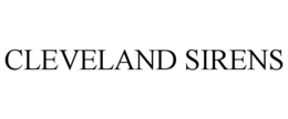 cleveland sirens