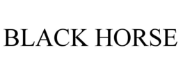 black horse