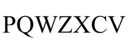 pqwzxcv