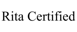 rita certified
