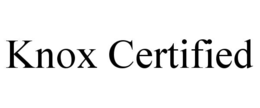 knox certified