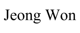jeong won