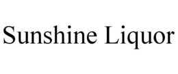 sunshine liquor