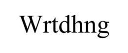 wrtdhng