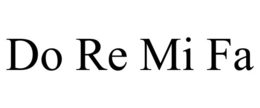 do re mi fa