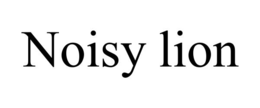 noisy lion