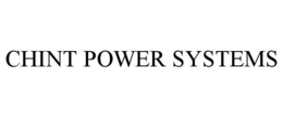 chint power systems