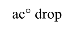 ac° drop