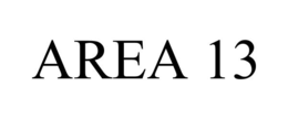 area 13