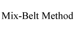 mix-belt method