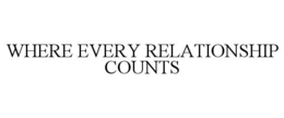 where every relationship counts