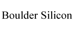 boulder silicon