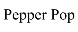 pepper pop