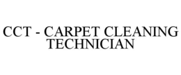 cct - carpet cleaning technician