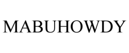 mabuhowdy