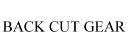 back cut gear