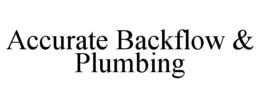 accurate backflow & plumbing