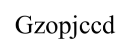 gzopjccd