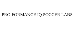 pro-formance iq soccer labs