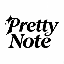 pretty note