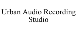urban audio recording studio