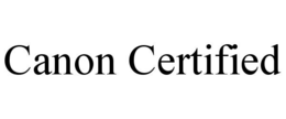 canon certified