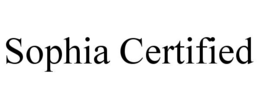 sophia certified