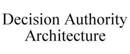 decision authority architecture