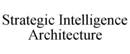 strategic intelligence architecture